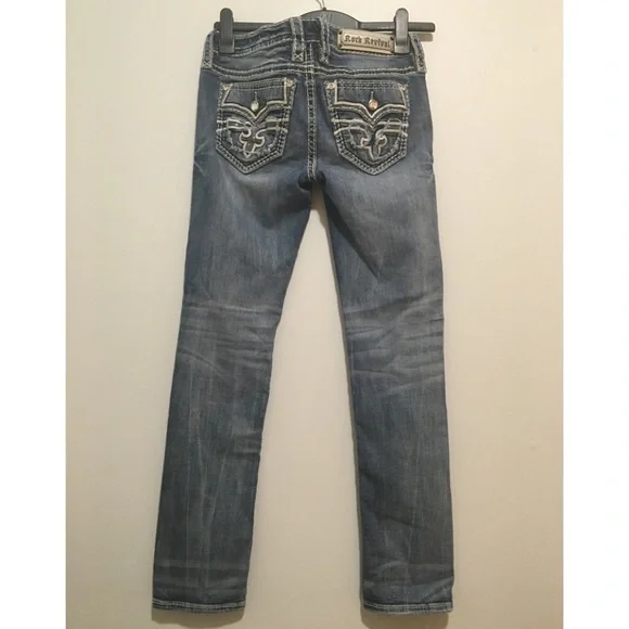 ROCK REVIVAL Jena Straight Stretch Jean ?. - Picture 4 of 16